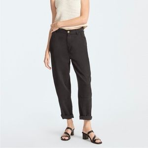 Everlane The Tencel Relaxed Chino Pant Black Size 0